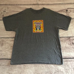 Strangelove Skateboards Shirt XL Mens Gray Explosive Liberty Skull Graphic Tee - Picture 1 of 8