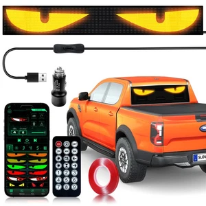 ojos led para carro Teufelsauge LED-Leuchten für Auto Größe 40"x4,1", geeignet für... - Bild 1 von 8