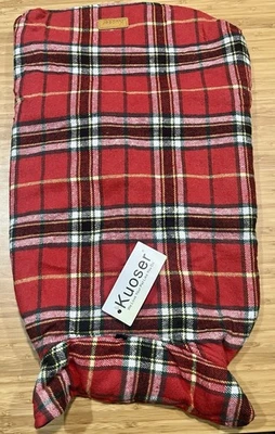 Kuoser Cozy Plaid Dog Puffer Vest, Adjustable, Size L, New With Tags - Image 1 of 4