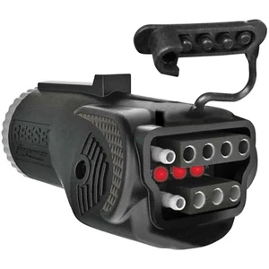 Compact 7-Way to 4 or 5 Way Trailer Wiring Adapter with Built-In Circuit Tester - Bild 1 von 2