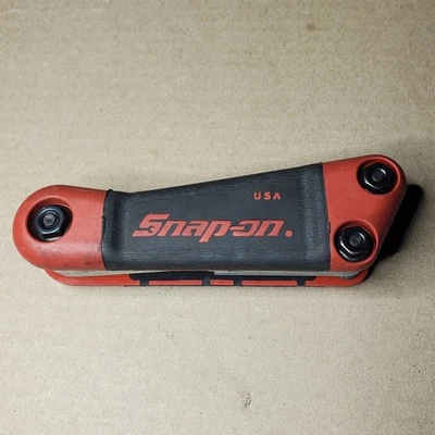 Snap-on 11 pc TORX Folding Hex Key Set 5/64-3/8 AWEF11K Metric - Image 1 of 4