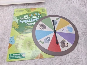 Sneaky Snacky Squirrel Game Replacements Pieces Parts Spinner And Directions - Picture 1 of 1