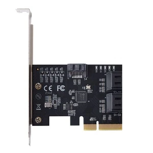 Convertisseur 5 Ports SATA III PCIE X4 Vers SATA 3.0 PCI Express Adaptateur4219 - Photo 1/6