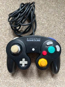 *Official* Nintendo Gamecube Controller Black VGC *FULLY TESTED* - Picture 1 of 6