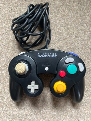 *Official* Nintendo Gamecube Controller Black VGC *FULLY TESTED* - Image 1 of 4