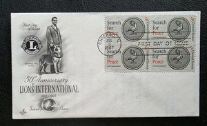 US FDC # 1326 Search For Peace 1967. - Picture 1 of 6