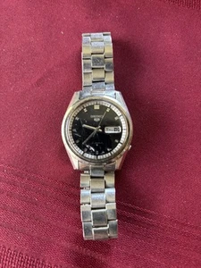 Seiko 5 6119-8021. Edelstahl Day Date Wasserdicht - Bild 1 von 4