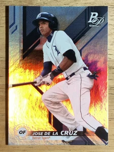 Bowman Platinum Top Prospects 2019 #TOP77 José de la Cruz - Imagen 1 de 2