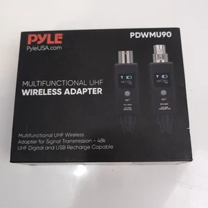 Adaptador inalámbrico Pyle multifuncional UHF para transmisión y recepción de señal - Imagen 1 de 5