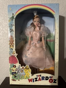 Barbie The Wizard of Oz 2010 Vintage Face - Glinda The Good Witch etiqueta rosa en caja original - Imagen 1 de 6