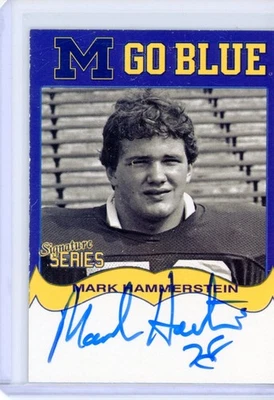 TK LEGACY MICHIGAN SIGNATURE SERIES AUTO MARK HAMMERSTEIN #MGB121 - Image 1 of 2