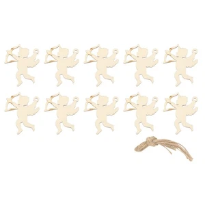  10 PCS Cupid Ornaments Hanging Valentine's Day Decorations for Small Tree - Picture 1 of 12