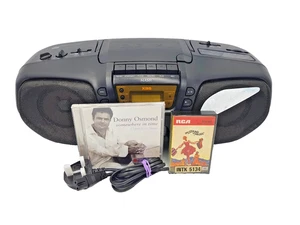Panasonic RX-DS15 Boombox Cassette Tape CD Radio FM AM Portable Player Recorder - Picture 1 of 24