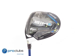 Left Handed TaylorMade SIM 2 MAX D 16* 3 Wood - Riptide CB 50g Senior #449972 - Picture 1 of 4