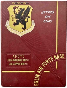 1954 EGLIN AIR FORCE BASE AFOTC 3200th MAINTENANCE 3206th SUPPORT WING YEARBOOK - Picture 1 of 6