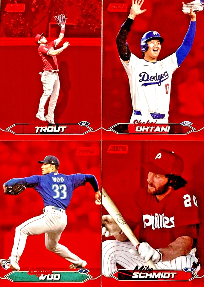 2024 Topps Stadium Club RED FOIL PARALLEL 1-300 You Pick - Complete Your Set - Image 1 of 1