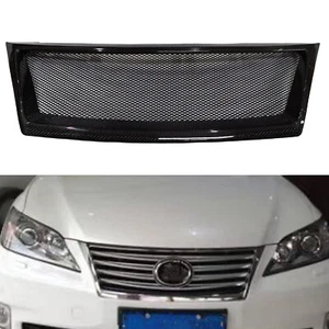 Carbon Fiber Car Front Bumper Grille Mesh Grill Cover For Lexus ES350 2010-2012 - Picture 1 of 10