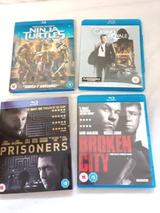 Blu Ray Bundle x4: Broken City, Ninja Turtles, Casino Royale 007 and Prisoners - Picture 1 of 2