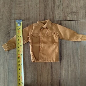 1/6 Orange bright brown long sleeve shirt soldier hot toys quality - Picture 1 of 5