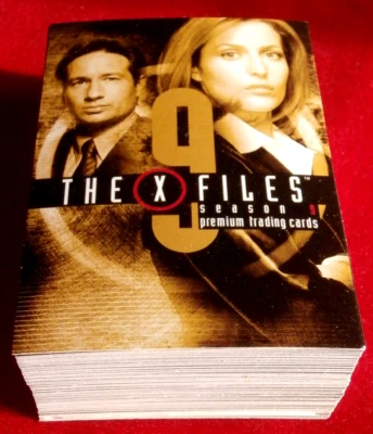 X-FILES - SEASON 9 - Complete VINTAGE Base Set (90 cards) - Inkworks 2003 - Image 1 of 4