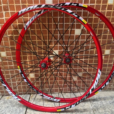 26 27.5 29" MTB Bicycle Wheelset Mountain Bike Disc Brake Thru Axle QR Wheels - Image 1 of 4