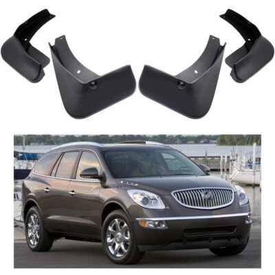 Guardabarros protector contra salpicaduras guardabarros para coche 4 piezas para SUV Buick Enclave 2008-2017 Foto 1 de 4