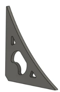 4-Pack, 4" Bottle Opener Gusset, 90°, 1/4" Steel Weld Bracket - Picture 1 of 4