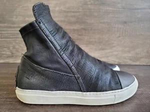 Fiorentini + Baker Women's Black Leather Ankle Sneaker Boots Sz 36 US 6. - Picture 1 of 15