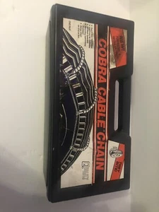 Cobra Cable Chain set (pair) Used in Box 1026 Quality Chain Corp Passenger - Picture 1 of 2
