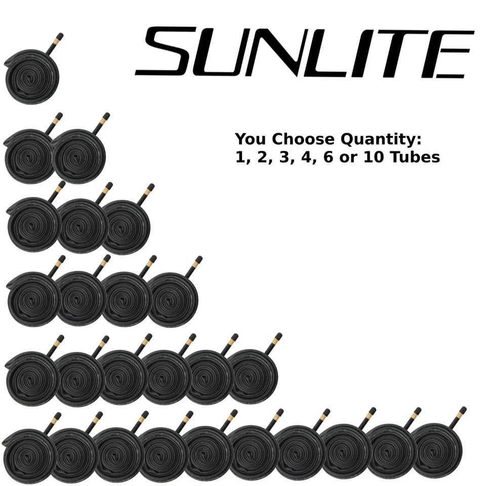 Sunlite 20" x2.0 - 2.40 48mm Schrader Valve BMX Bike Inner Tube Recumbent - Image 1 of 1