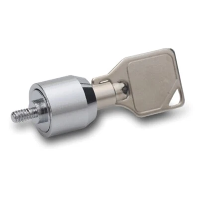 Small Tubular Keys Lock Cylinder-shaped Lock Mini Tubular Lock for Computer Case - Image 1 of 4