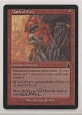 1999 Magic: The Gathering - Urza's Destiny Mark of Fury #93 2h8