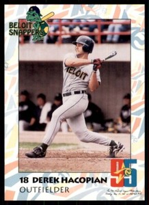 1995 Midwest League All-Stars Derek Hacopian Beloit Snappers #DEHA