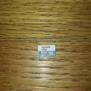 Micro SDXC Sandisk Ultra Classe 10 128 Go - Photo 1 sur 1