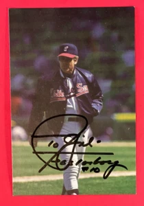 JEFF TORBORG ~ Signed/Autographed 4x6 Postcard ~ Chicago White Sox Manager - Picture 1 of 7