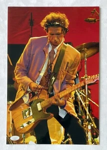 Keith Richards Signed Rolling Stones SARSstock Concert 10x15 Photo With JSA LOA - Picture 1 of 3