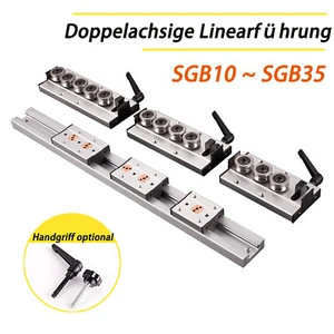 Eingebaute zweiachsige Linearführung Gleitschiene & SGB10/15/20/25/35 Linearbloc - Bild 1 von 60
