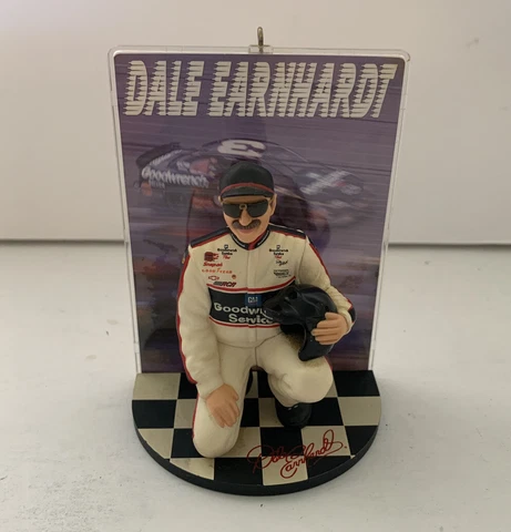 Vintage NASCAR Dale Earnhardt Figure With Card Cover