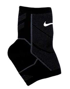 Nike Pro Knitted Ankle Sleeve Adult Large Black/White - Picture 1 of 5