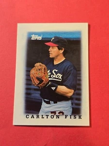 1988 Topps Mini Leaders #8 Carlton Fisk, cd1 - Picture 1 of 3