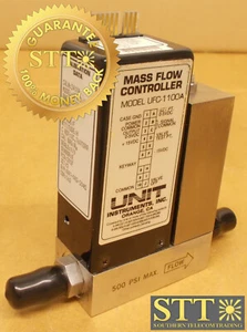 CONTROLADOR DE FLUJO MÁSICO UNIDAD UFC-1100A MODELO UFC-1100A RANGO 5 SLM GAS N2 - Imagen 1 de 4
