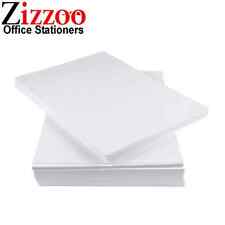 A4 WHITE CARD 160GSM GREAT FOR CRAFTS PRINTING IN A PACK OF 50