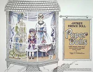 Antike Französische Puppe • Papierpuppen • Peggy Jo Rosamond • ungeschnitten • 1975 • Athene - Bild 1 von 7