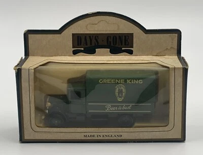 Lledo Days Gone modelo fundido, 28010, caminhão traseiro de lona Mack, Greene King - Imagem 1 de 4