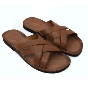 Herren Hausschuhe Echtleder Made in Italy - Bild 1 von 3