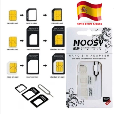 Adaptador tarjetas SIM 3 en 1 - Imagen 1 de 2