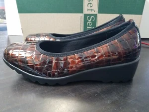 *NEU* Josef Seibel Bridget Kroko Espresso Wedge Comfortschuh Gr. 36 - Bild 1 von 9