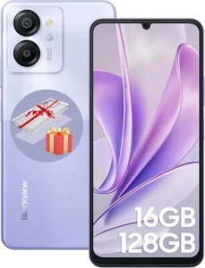 Blackview Color 8 Unlocked Cell Phone, 16GB+128GB/SD 2TB, 50MP Camera, 6000mAh - Picture 1 of 8