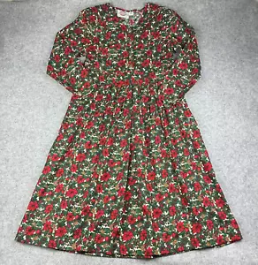 Conversation Pieces Kleid Damen klein Blumen Kunst zum Tragen Knopf Taschen Vintage - Bild 1 von 16