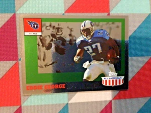 Eddie George #20 titans RB 2003 Topps All American Foil thick version - Picture 1 of 2